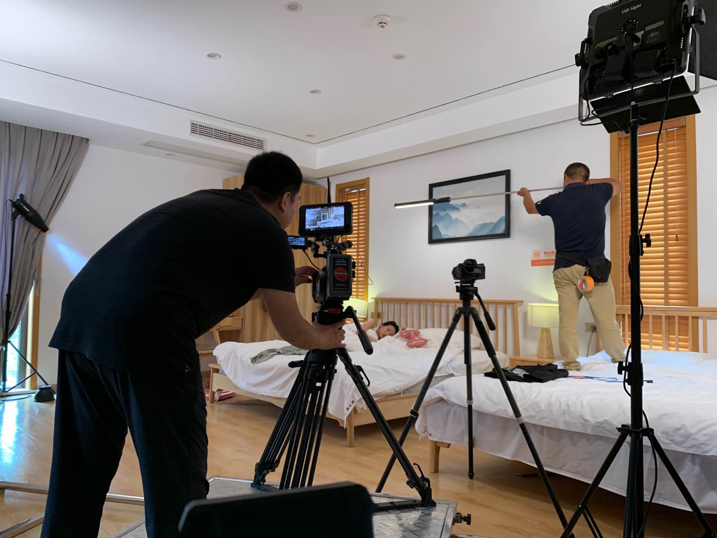 蘇州化妝品公司企業(yè)宣傳片拍攝花絮